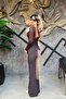 Spanish Style Self-Belted Premium Quality Fabric Trousers Sun544 - 4