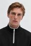 Half-Zip High-Neck Sweatshirt |   Mew2211445-1 - 4