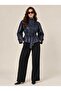 Women's Leather Mock Neck Jacket