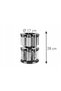 Set de 16 recipiente rotative pentru condimente, antracit
