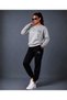 Zero Collar Sweatshirt and Pants Set Unisex X Printed