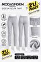 Gray 2-Pack Cotton Sardon Children's Thermal Tights Underwear Winter Children's Tights - 2