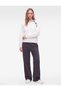 Long Sleeve Embroidered Crew Neck Bowknot Sweatshirt - 2