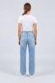 Stone Belt Detailed Ice Snow Straight Fit Jeans - 5