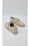 Boys' Cream Color Classic and Daily Wear Comfortable and Stylish Orthopedic Shoes - 5