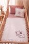 Cat Embroidered Muslin 4-Piece Baby Set - 3