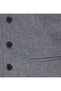 Men's V-Neck Vest Black Eyelet Pattern 56103 - 4