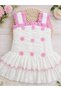 Girls Party Dress Cotton Soft for Birthday, Princess Special Occasion - 4