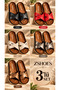 Women's Cross Orthopedic Comfortable Daily Slippers Set of 3