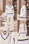 Sweater Pants Double Knitwear Women's Set - 2