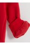 Alita City Lcw Kids Red 3 Thread Threaded Printed Loose & Baggy Girls' Sweatshirt - 4