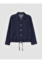 Two Mt Shop Quality Lcw Modest Indigo Denim Straight Standard & Regular Women's Jean Jacket