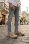 2065 Bst Comfortable Flexible Elastic Lace-Up Sneaker Men's Shoes - 3