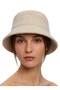 Unisex Gray Cashmere Bucket Hat - Winter Fisherman Bucket Hat - 4
