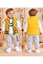 Baby Boy Inflatable Vest Top and Bottom 3-Piece Seasonal Cotton Tracksuit Set - 3