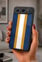 Gm 26 Compatible Printed, Matte Black, Soft Silicone, Protective, Shock-Absorbing Cover, Case