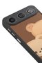 Gm 26 Compatible Printed, Matte Black, Soft Silicone, Protective, Shock-Absorbing Cover, Case - 4