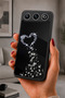 Gm 26 Compatible Printed, Matte Black, Soft Silicone, Protective, Shock-Absorbing Cover, Case
