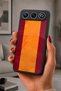 Gm 26 Compatible Printed, Matte Black, Soft Silicone, Protective, Shock-Absorbing Cover, Case