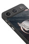 Gm 26 Compatible Printed, Matte Black, Soft Silicone, Protective, Shock-Absorbing Cover, Case - 4