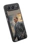 Gm 26 Compatible Printed, Matte Black, Soft Silicone, Protective, Shock-Absorbing Cover, Case - 3