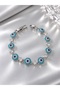 Turquoise Evil Eye Sparkle Model Extended Bracelet - 3