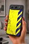 Gm 26 Compatible Printed, Matte Black, Soft Silicone, Protective, Shock-Absorbing Cover, Case