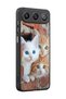 Gm 26 Compatible Printed, Matte Black, Soft Silicone, Protective, Shock-Absorbing Cover, Case - 2