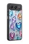 Gm 26 Compatible Printed, Matte Black, Soft Silicone, Protective, Shock-Absorbing Cover, Case - 2