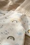 Blue Rainbow Patterned Fabric 100% Cotton Baby Boy Romper 3-6-9 Months - 3
