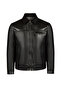 Nomad Men's Black Oversize Leather Jacket 26Wge66351M