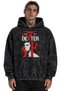 Dexter Morgan Series Printed Unisex Oversize Washable Hoodie Sweatshirt