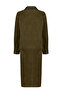 Los Angeles Women's Green Suede Leather Top Coat 26Wgd569810 - 3