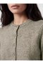 Özmarka New Season Beige Crew Neck Women's Knitwear Cardigan - 3