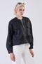 Inka Leather Fabric Design Short Jacket - 6