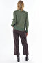 Basic Viscose Knitwear Sweater Khaki - 4