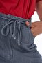 Lace Detailed Washable Trousers Blue - 6