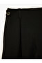 Buttoned Pleated Detailed Ankle-Length Barrel Pants - 3