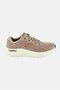 Men Raod Wave Lace Up Walking Shoes, Taupe - 4