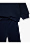 Teddy Bear Embroidered Modal Blend Slim Fit 2-Piece Sweatshirt and Pants Set - 6