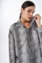 Patterned viscose tunic black - 7