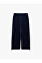 Comfortable Fit, Lace-Up Waist, Pockets, Elastic Cuffs, Barrel Sweatpants - 2