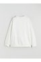 White Stitch and Angel Printed Thick Sweatshirt for Girls - W5Lj56Z4-R9J |   Lcw - 6