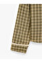 Relaxed Fit Long Sleeve Plaid Shirt Pajama Top - 3