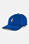 Men Brand Logo Snapback Cap, Blue