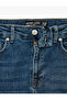 Regular Waist Pocketed Cotton Slim Fit Jean Trousers - Brad Jean - 4