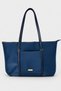 Pera Women's Parachute Fabric Shoulder Bag - Navy Blue