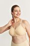 Wireless Snap-On Gathering Bra Cc869 Nude - 7