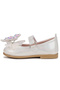 Fly Velcro Butterfly Accessory Girls' Ballerina Shoes - 6