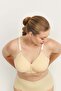 Wireless Snap-On Gathering Bra Cc869 Nude - 5